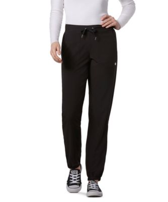 womens black jogger trousers