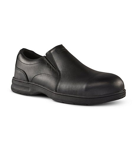Men's Dakota ESD Aluminum Toe Slip On Leather Safety Shoe | Mark's