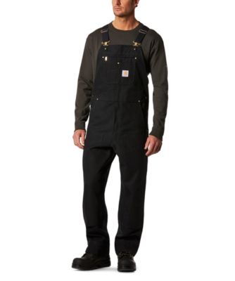 mens carhartt denim overalls