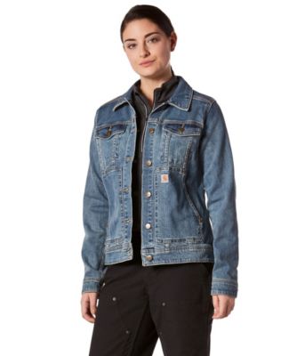 carhartt denim jacket