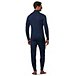 Men's Lifa Max Combination Base Layer One Piece Thermal Suit - Navy