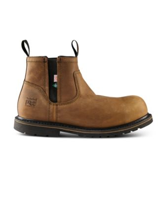 timberland pro steel toe boots slip on