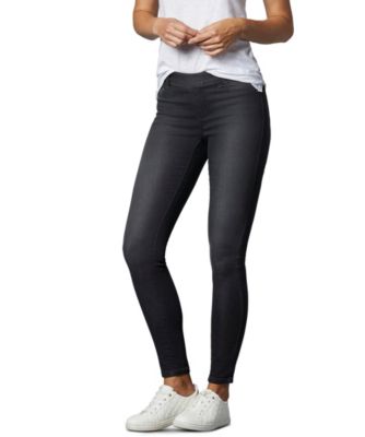 women's pull on denim jeggings