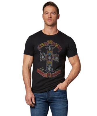 guns and roses graphic tee