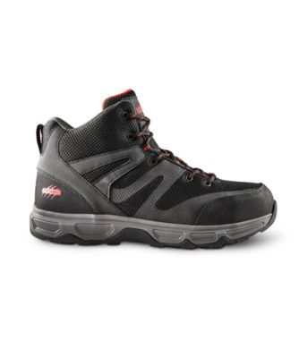 black steel toe hiking boots
