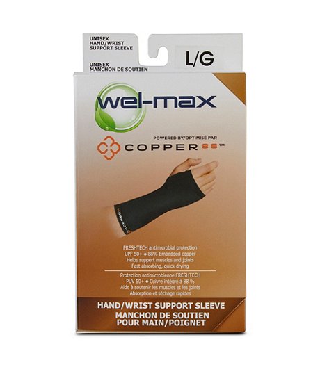 Copper 88 Hand/Wrist Support Sleeve 