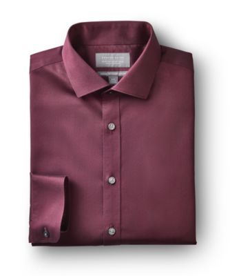 maroon dress shirt