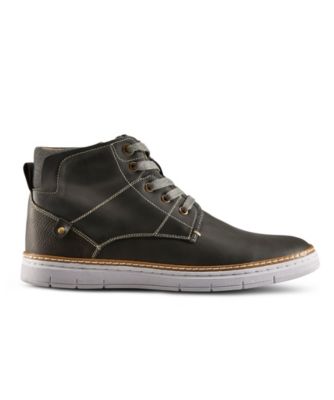 mens grey casual boots