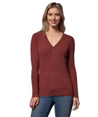 henley sweatshirt womens