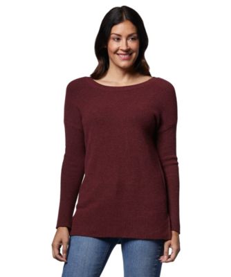 womens cozy henley sweatshirt