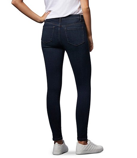 Women's Mid Rise Skinny Jeans - Rinse