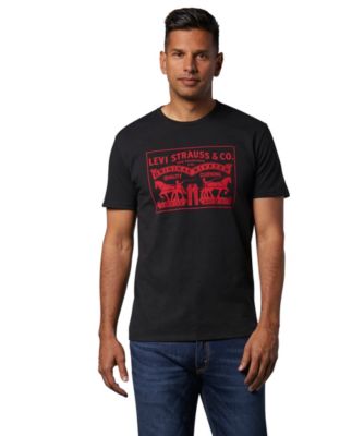 levi's 2 horse t shirt