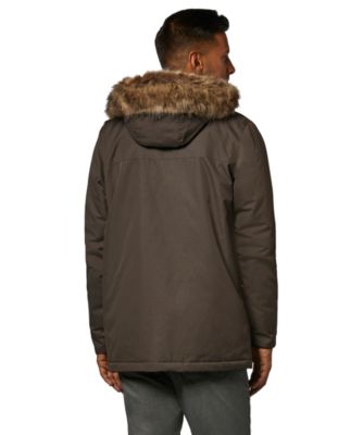 columbia faux fur hooded jacket