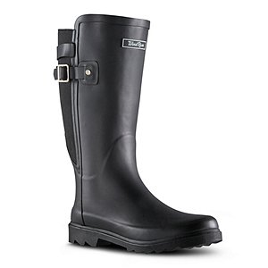 Women's Monsoon Wide Calf Rubber Boots - Black | Mark's