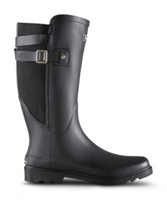 wide calf steel toe rubber boots