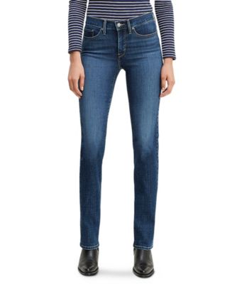 314 shaping straight stretch jeans