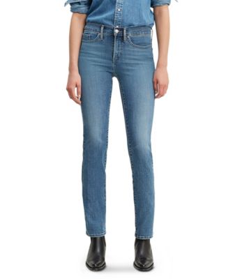 levi 314 shaping straight jeans black