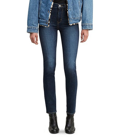 Women's 724 High Rise Straight Jeans - Carbon Glow