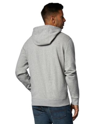 men's hooded henley