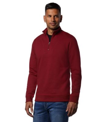 mens mock neck sweatshirt