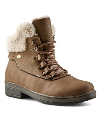 brown winter boots