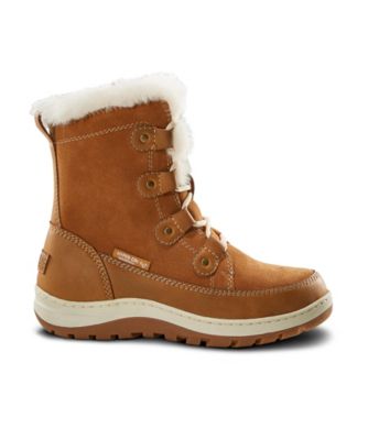 waterproof slip on womens winter boots