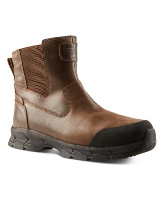 brown winter boots