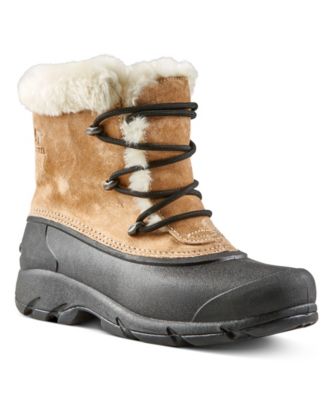 Snow Angel Lace Winter Boots - Rootbeer 