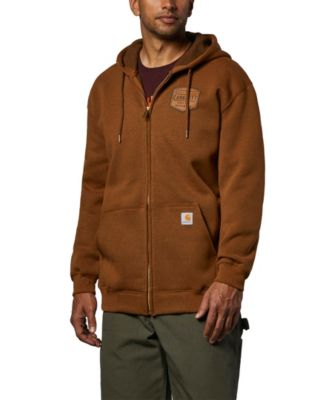 carhartt hooded sweatshirt jacket