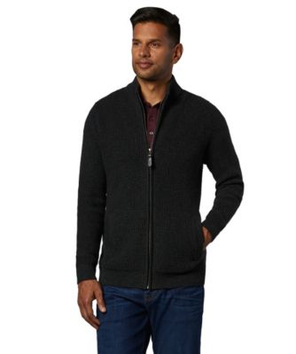 mens zipper cardigan