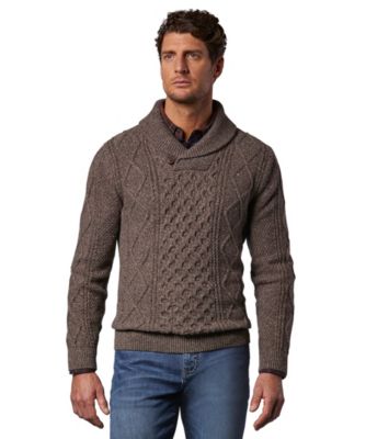 shawl collar sweatshirt mens