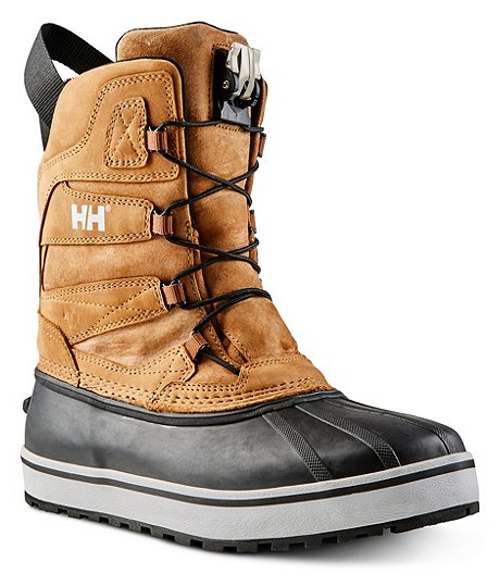 Men's Lockdown IceFX Waterproof Leather Winter Boots - Brown