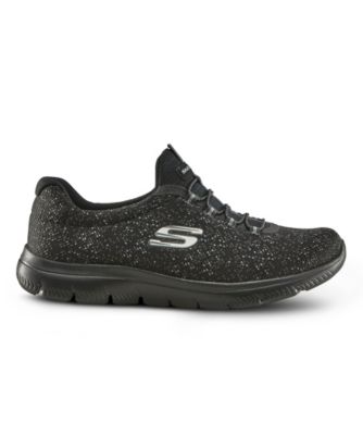 skechers mesh slip on shoes