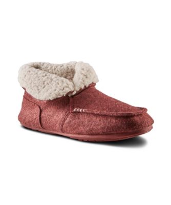 womens fleece lined slippers