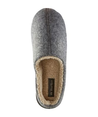 mens fleece slippers
