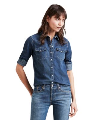 levi's women's ultimate western shirt