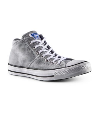 converse argent basse