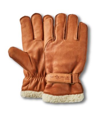 mens tan gloves