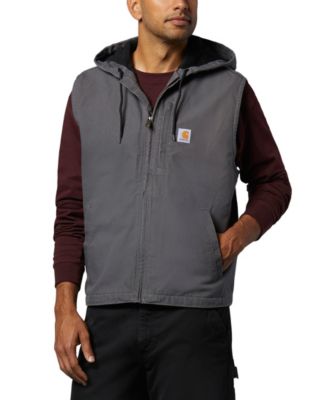 carhartt men's knoxville hooded vest