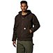 Men's Quilt-Lined Washed Duck Insulated Active Jacket - Dark Brown