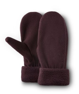 sherpa lined mittens women's gloves