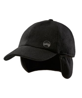 winter ball cap with ear flaps