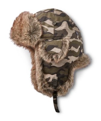 camo aviator hat