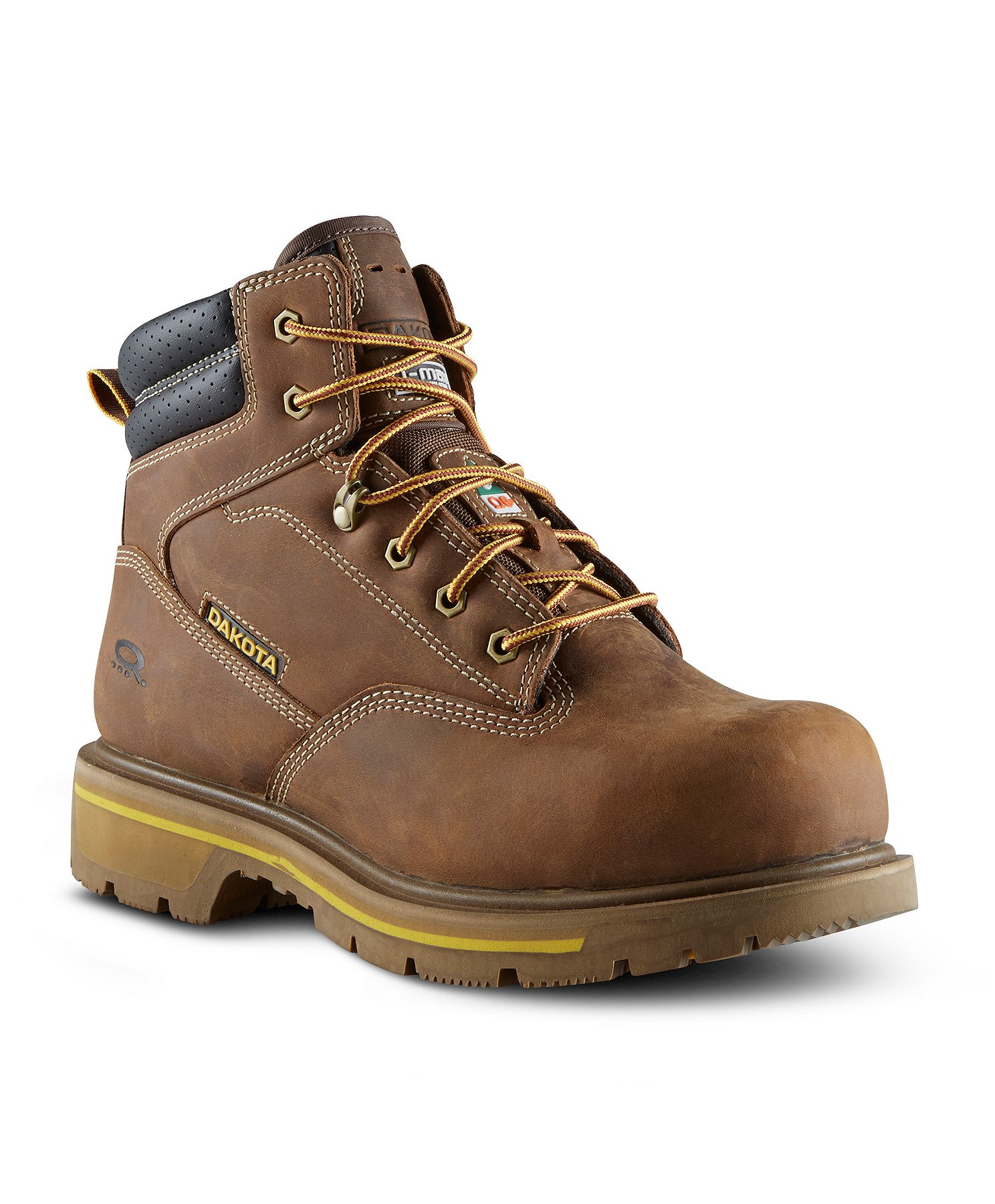 Men S 6114 Quad Comfort 6 In Steel Toe Composite Plate Work Boot
