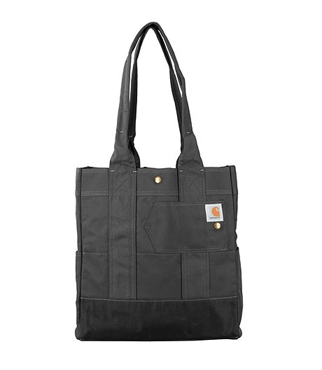 Women's North South Water Repellent Tote Bag - Black
