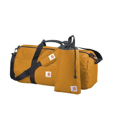2 in 1 Trades Series Water Repellent Packable Duffel Bag - Carhartt Brown