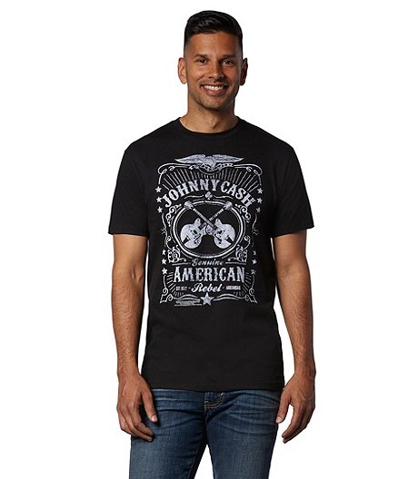 Men's Johnny Cash American Rebel Graphic T-Shirt | Mark's