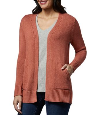 womens peach cardigan