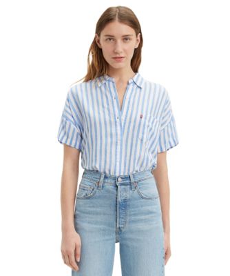 levi's womens flannel shirts