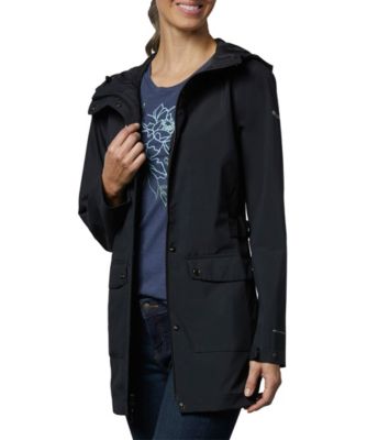 columbia women's here and there trench jacket